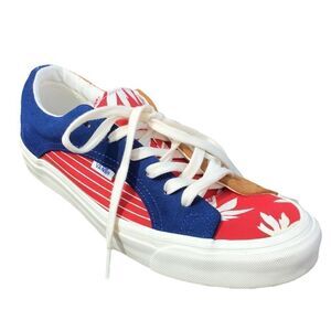 Vans Vault Lampin LX 'Racing Red' True Blue/Racing Red Good Condition Size 10.5